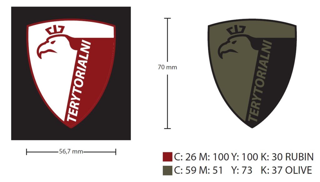 Barwy, logo, herb Terytorialni